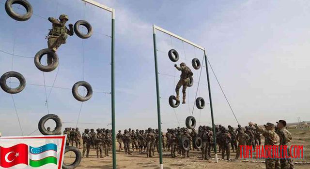 Özbekistan ve Türkiye silahlı kuvvetlerinin ortak tatbikatı başladı VİDEO HABER