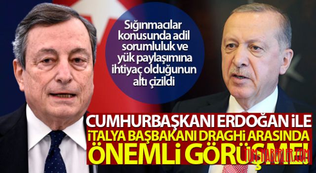 Cumhurbaşkanı Erdoğan, İtalya Başbakanı ile telefonda görüştü