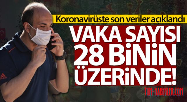 Türkiye'de son 24 saatte 28.731 koronavirüs vakası tespit edildi