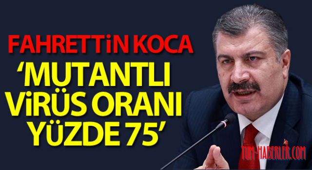 Sağlık Bakanı Fahrettin Koca'dan önemli açıklamalar