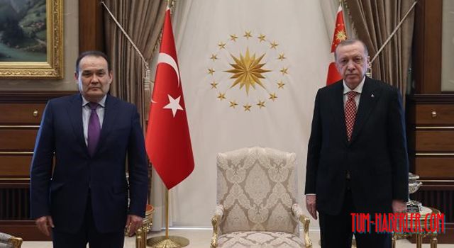 Cumhurbaşkanı Erdoğan, Türk Konseyi Genel Sekreteri Amreyev'i kabul etti