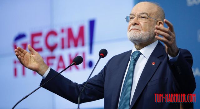 Karamollaoğlu: Saadet Partisi'nin ittifakı Geçim İttifakı! VİDEO HABER