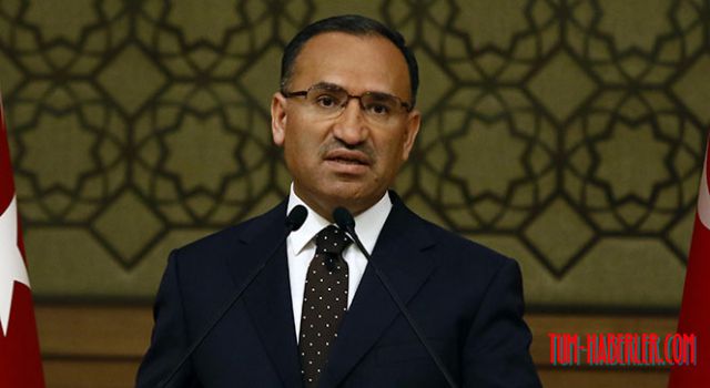 Bozdağ: Bildiri ayaklarımızın altındadır