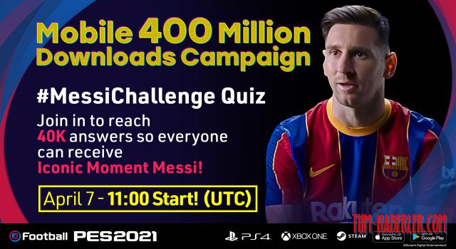 eFootball PES 2021 mobil 400 milyon indirmeyi aştı