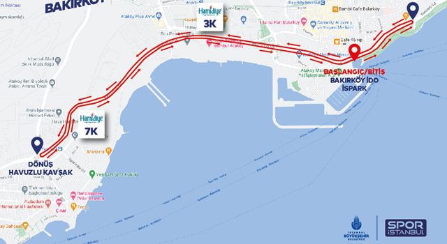 'İstanbul'u Koşuyorum' Bakırköy etabında 400 sporcu yarışacak