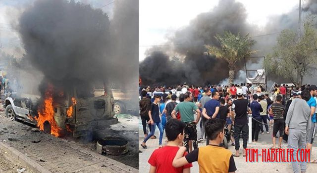 Bağdat'ta pazar yerinde bombalı araçla saldırı: 4 ölü, 17 yaralı