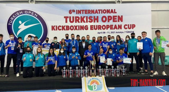 Tuzla Belediyesi Spor Kulübü kick boksta tarih yazdı VİDEO HABER