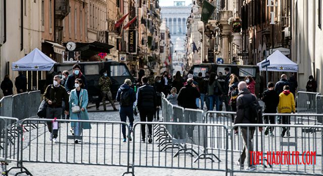 İtalya'da son 24 saatte Kovid-19'a bağlı 251 can kaybı