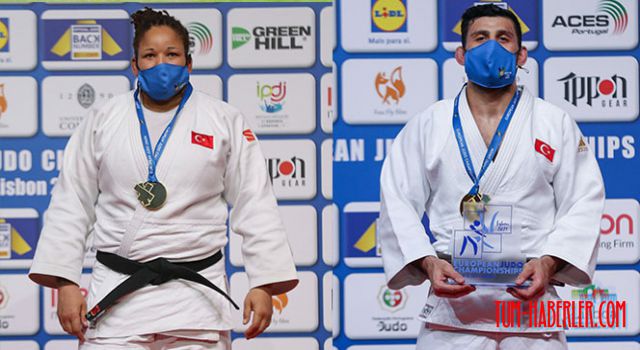 Büyükler Avrupa Judo Şampiyonası'nda üçüncü kez: 2 Altın