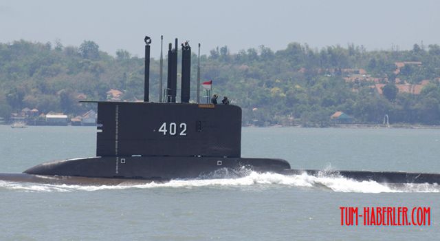Endonezya'ya ait denizaltı 53 mürettebatıyla birlikte kayboldu