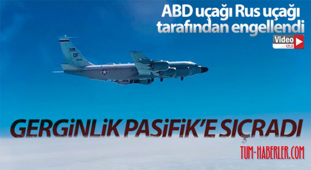 Rus savaş uçağı, Pasifik'te ABD keşif uçağını engelledi