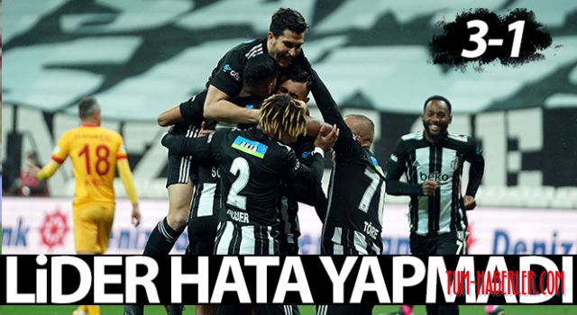 Lider evinde hata yapmadı!