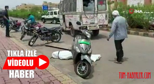 Hindistan'da korona salgınında korkutan görüntü