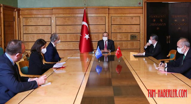 Bakan Çavuşoğlu, BM Suriye Özel Temsilcisi Pedersen ile görüştü