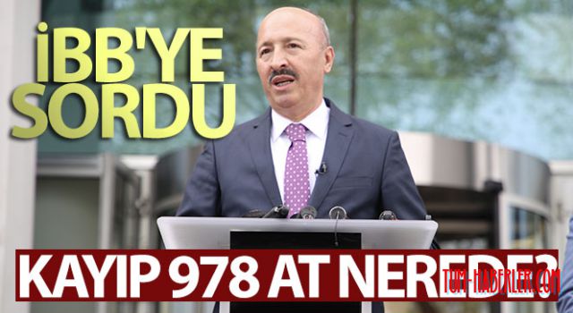 AK Parti İstanbul İl Başkan Yardımcısı Altunay, İBB'ye kayıp atları sordu