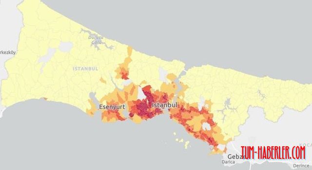 İBB, İstanbul'un Kovid-19 kırılganlık haritasını çıkardı