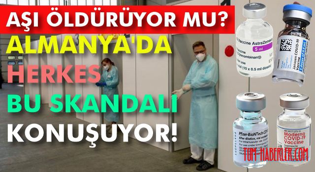 Almanya'da aşı sonrasında, yan etkilere bağlı olarak tam 524 kişi hayatını kaybetmiş!