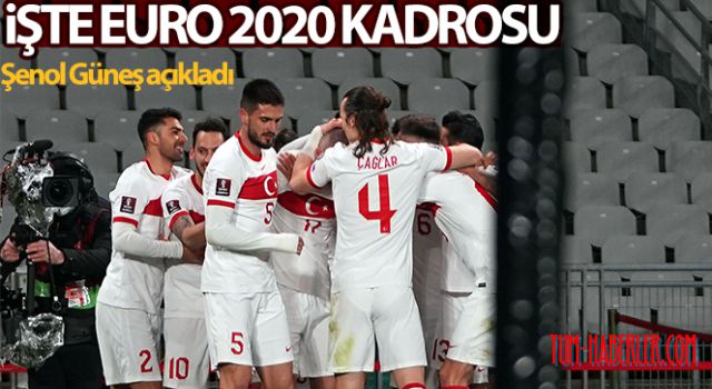 A Milli Takım'ın 30 kişilik kadrosu açıklandı