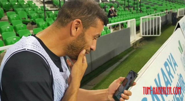 Antrenman sırasında baba olduğunu öğrendi, gözyaşlarına hakim olamadı