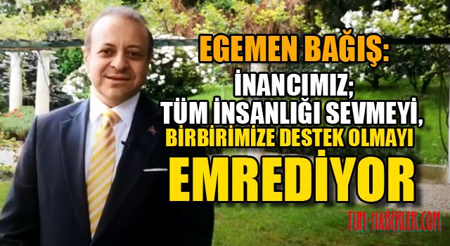 Bağış'tan bayram videosu: Buruk da olsa, Prag'da bayramı geride bıraktık
