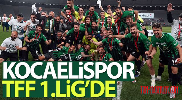 Kocaelispor, TFF 1. Lig'e yükseldi