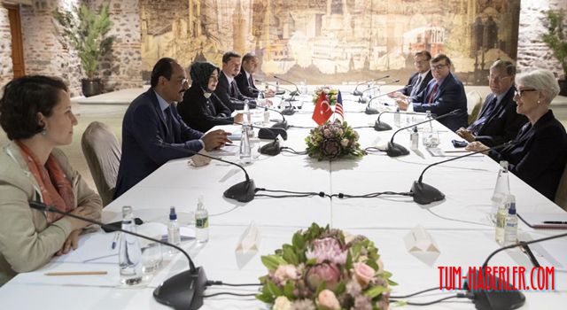 Cumhurbaşkanlığı Sözcüsü Kalın, ABD Dışişleri Bakan Yardımcısı Sherman ile görüştü