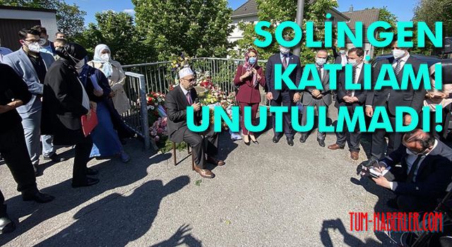 Solingen katliamının 28. yılında kurbanlar anıldı