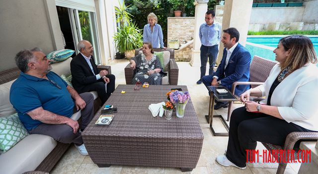 Kılıçdaroğlu, Özal ailesini ziyaret etti