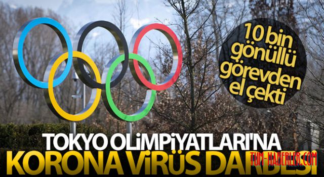 Tokyo Olimpiyatları'na korona virüs darbesi: 10 bin gönüllü görevden el çekti