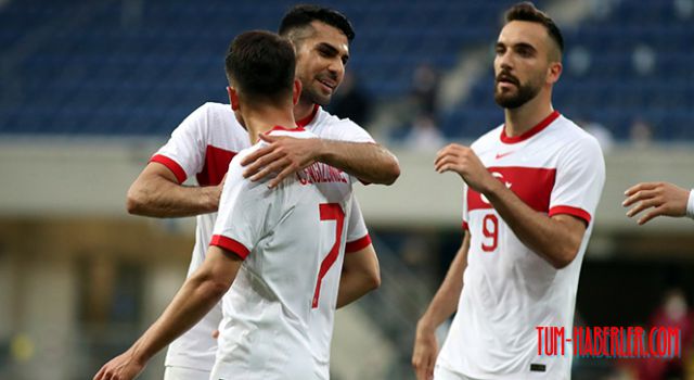 Türkiye, hazırlık maçında Moldova'yı 2 golle geçti