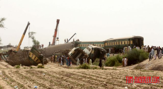 Pakistan'daki tren kazasında ölü sayısı 36'ya yükseldi