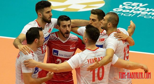 A Milli Erkek Voleybol Takımı, Avrupa Altın Ligi'nde şampiyon oldu