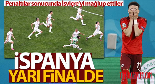 Penaltılar İspanya'yı yarı finale taşıdı