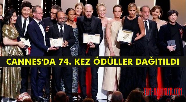 74. Cannes Film Festivali ödülleri dağıtıldı