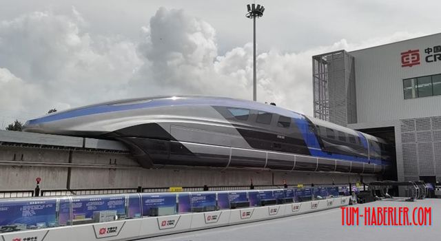 Dünyanın ilk 600 km/s yüksek hızlı maglev treni montaj hattından çıktı