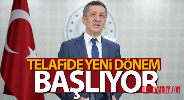 Bakan Selçuk: Telafide yeni dönem başlıyor