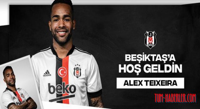 Alex Teixeira resmen Beşiktaş'ta