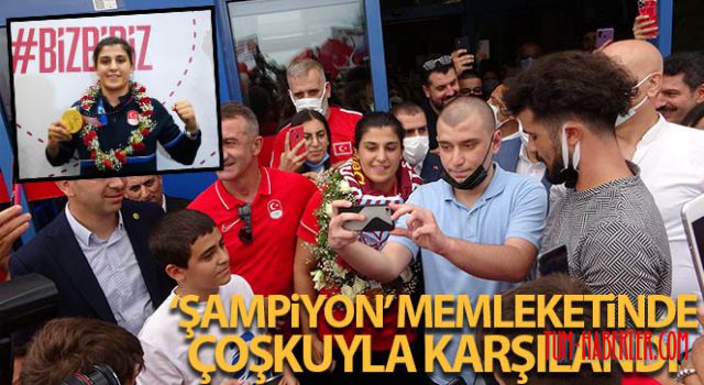 Şampiyon'a memleketinde görkemli karşılama