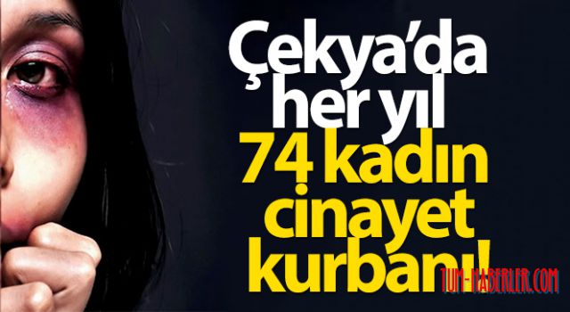 Çekya'da her yıl 74 kadın, cinayet kurbanı