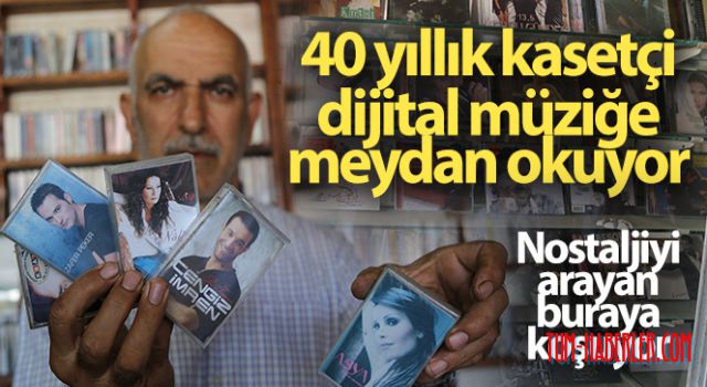 40 yıllık kasetçi dijital müziğe meydan okuyor