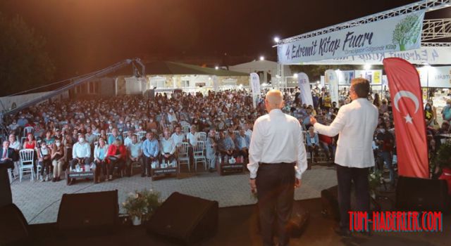 4. Edremit Kitap Fuarı’na 100 bin kişi katıldı