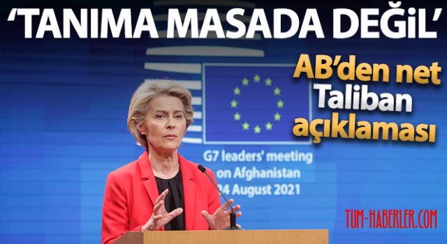 G7 sonrası AB Komisyonu Başkanı Ursula von der Leyen'den açıklamalar