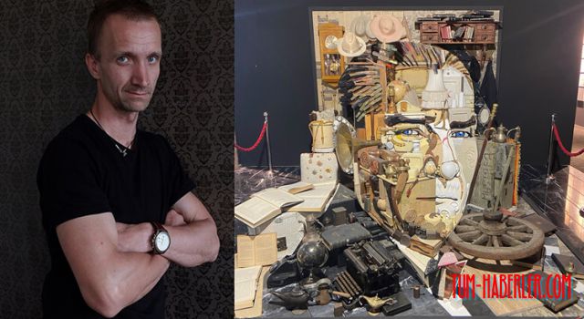 Çek sanatçı Prosko, Atatürk'ün anamorfoz heykelini yaptı