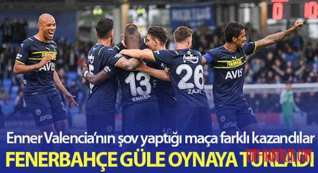 Fenerbahçe Finlandiya'da güle oynaya turladı