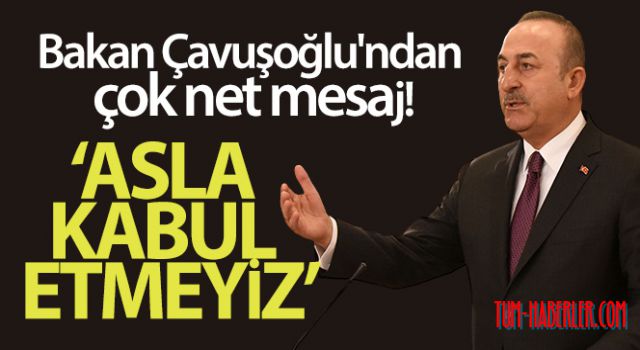 Bakan Çavuşoğlu'ndan Irak'ta önemli mesajlar