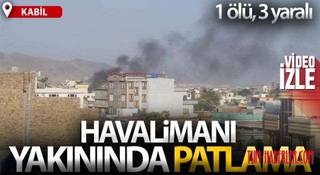 Kabil'de bir eve roket isabet etti