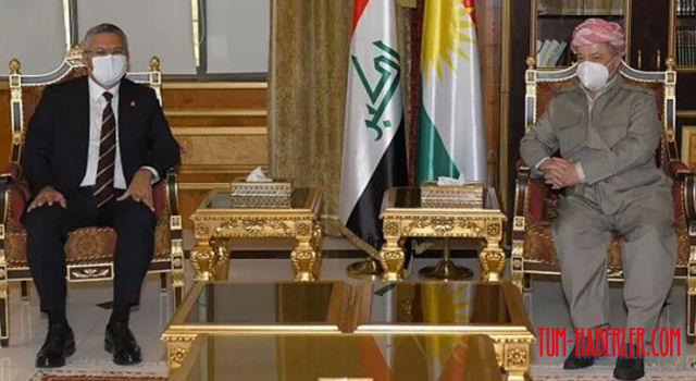 CHP heyeti Erbil’de Barzani ile görüştü