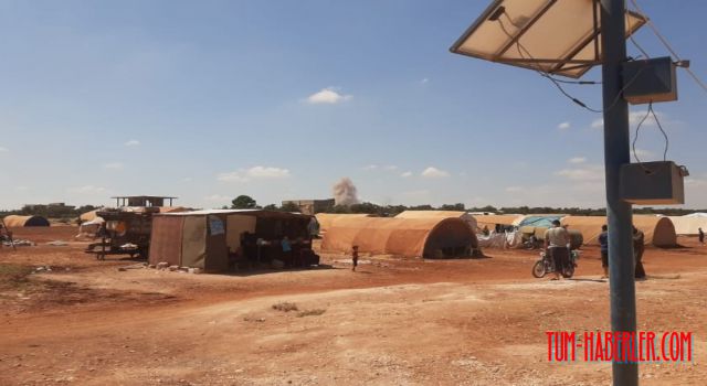 Rusya, İdlib'in kuzeyini vurdu