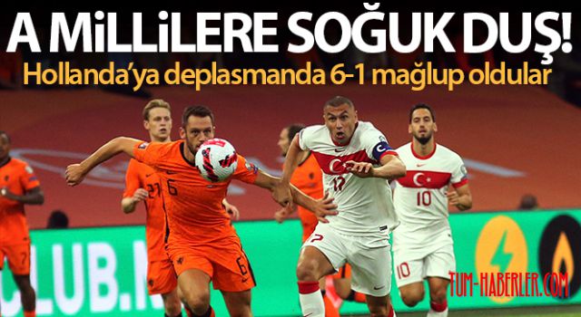 A Milliler, Hollanda deplasmanında ağır mağlubiyet aldı