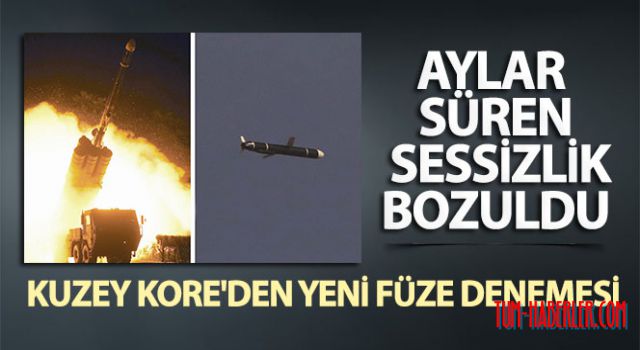 Kuzey Kore'den aylar sonra yeni füze denemesi